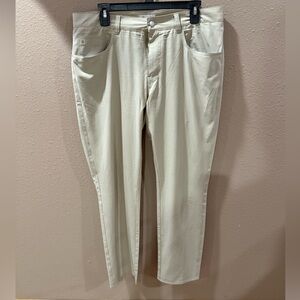 Peter Millar eb66 Performance Five-Pocket Pant - Tan - 34x32